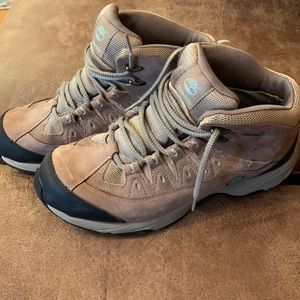 Gently worn, Timberland hiking shoes, size 9 1/2